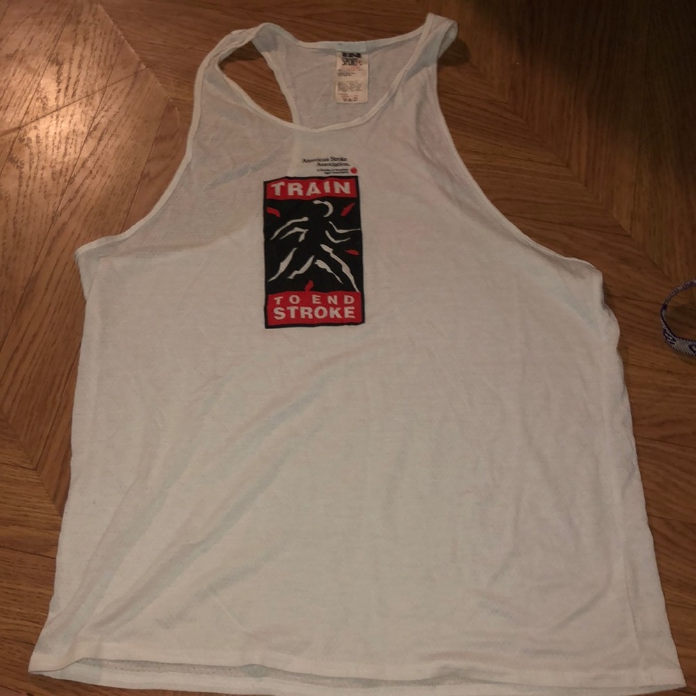 An IN Sport American stroke association tank top
